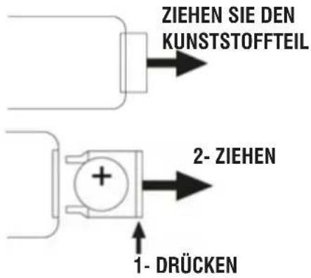 Trevi XF 1300 - AKTIVIERUNG UND ERSATZ DER BATTERIE DER FERNBEDIENUNG - 1