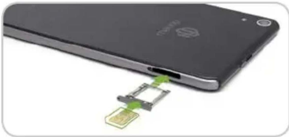 DANEW Konnect 605 - Installer la carte SIM et la carte mémoire. - 2