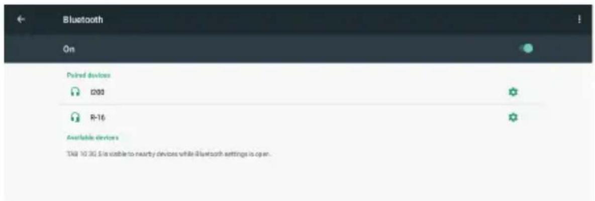 Trevi TAB 7 3G S - BLUETOOTH SETTING - 1