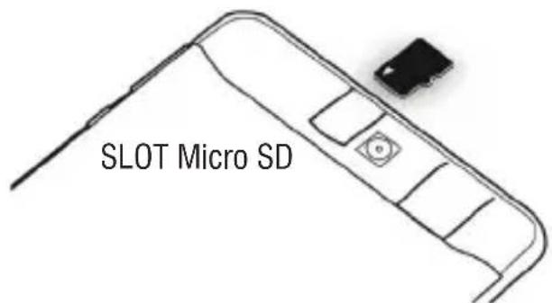 Trevi TAB 7 3G S - INSERIMENTO DI UNA MEMORIA ESTERNA MICRO SD - 1