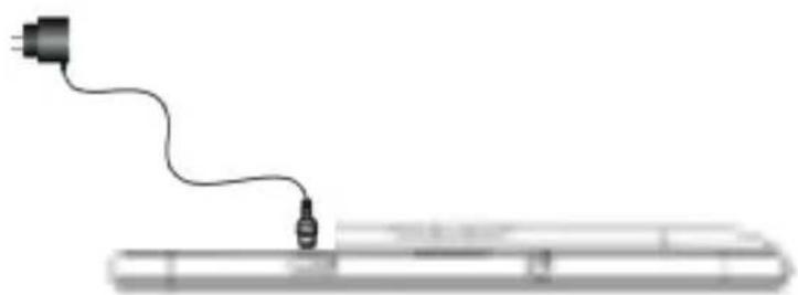 Trevi TAB 7 3G S - Ricarica della batteria tramite alimentatore esterno. - 1