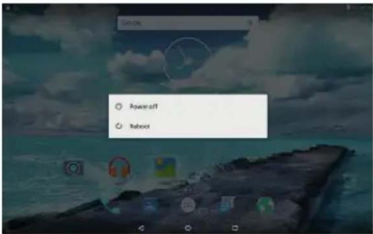 Trevi TAB 7 3G S - Zum Ausschalten des Gerätes: - 1