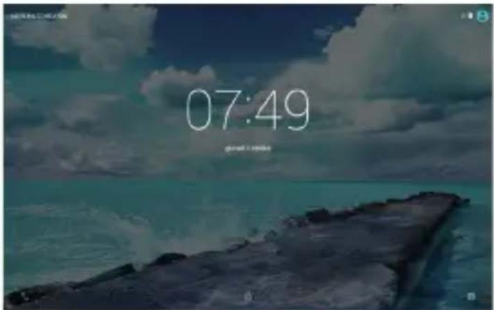Trevi TAB 7 3G S - Power on/ Power off - 1
