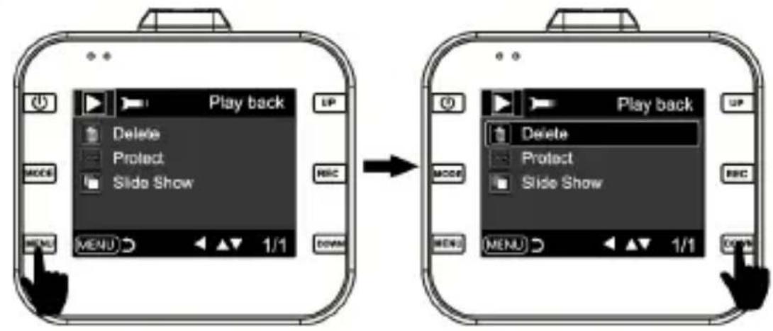 Trevi DV 5000 - PLAYBACK AND DELETE - 2