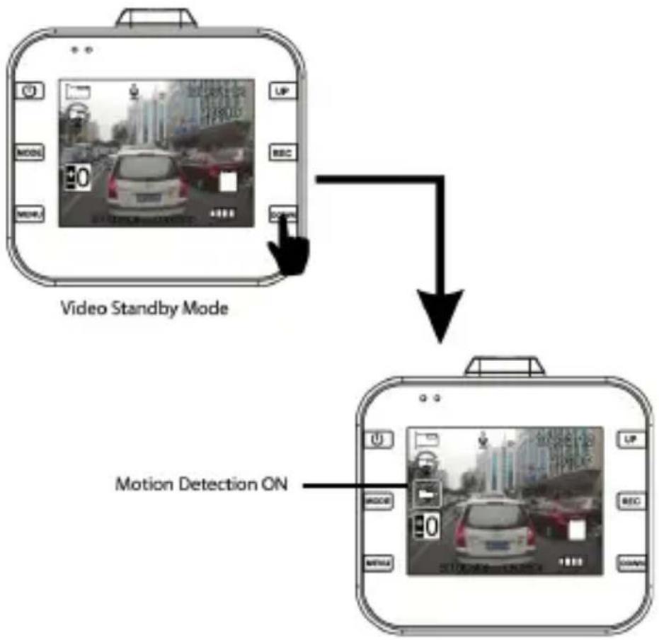 Trevi DV 5000 - MOTION DETECTION SHORTCUT KEY - 1