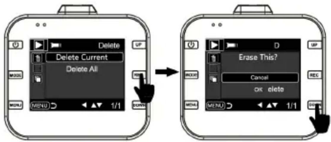 Trevi DV 5000 - RIPRODUZIONE CANCELLAZIONE FILE - 3