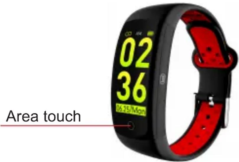 Trevi TFit 250 GPS - Operazione del braccialetto - 1