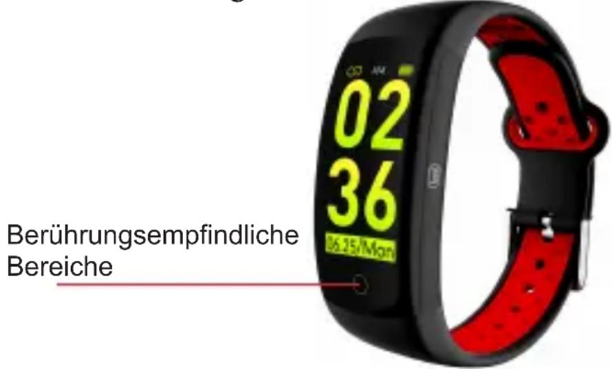Trevi TFit 250 GPS - Betriebsmodus des Armbandes - 1