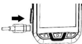 RugGear RG725 - If the battery is not charged: - 1