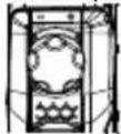 RugGear RG725 - Istruzioni della manopola FM - 1