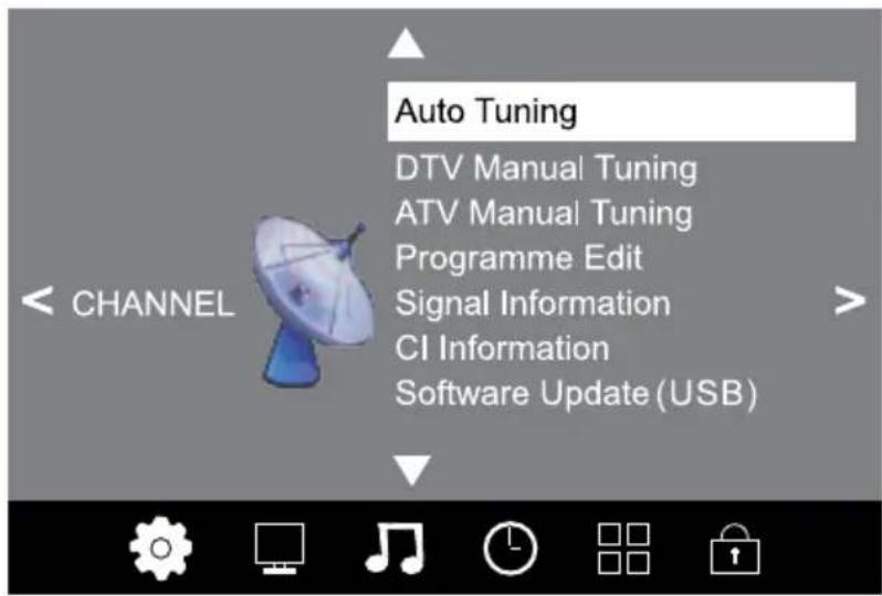 Krüger&Matz KM0255UHD - Automatisch DVB-T zoeken (terrestrièle televisione) - 1