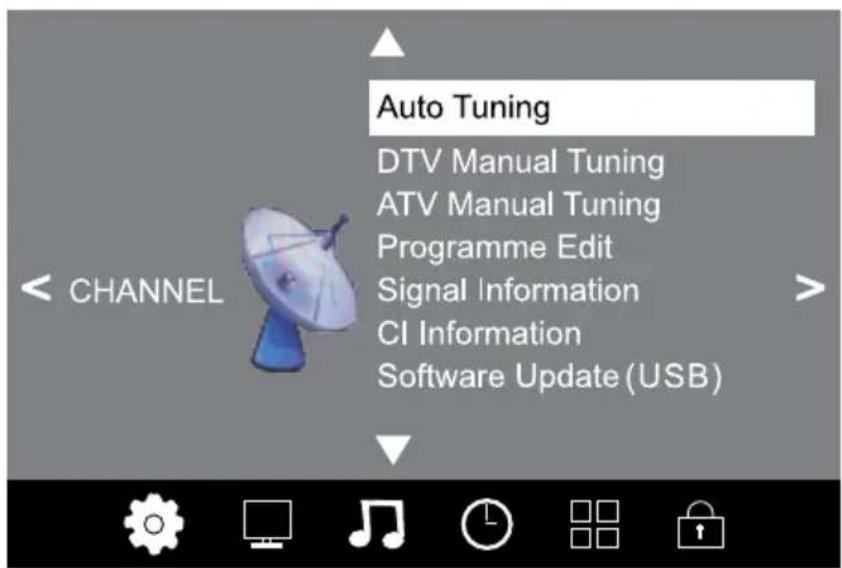 Krüger&Matz KM0255UHD - Sincronizare Automata (DVB-T) - 1