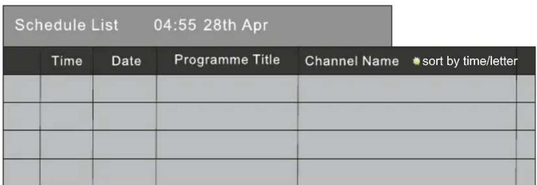 Krüger&Matz KM0255UHD - Schedule - 1