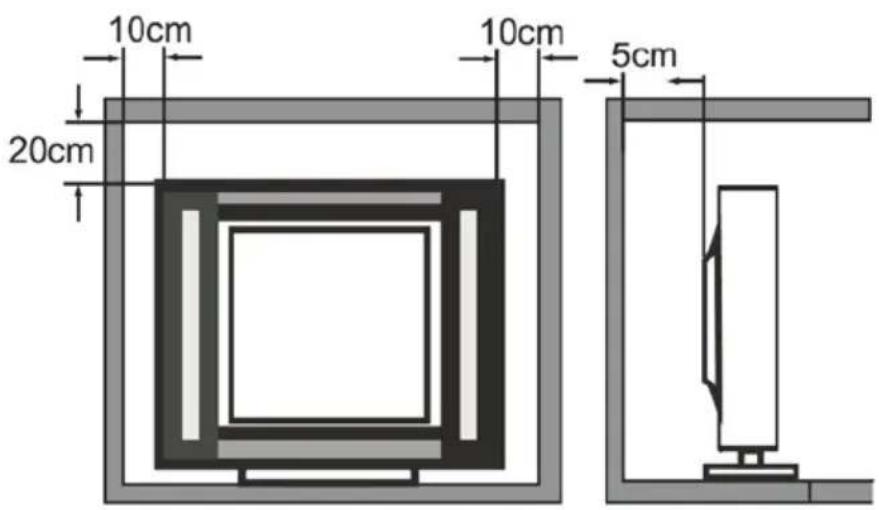 Krüger&Matz KM0255UHD - Distante minime fata de perete - 1