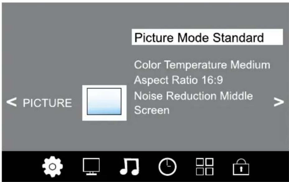 Krüger&Matz KM0255UHD - PICTURE MENU - 1