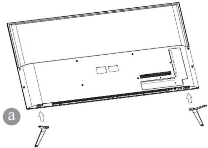 Krüger&Matz KM0255UHD - Montaje de la base - 1