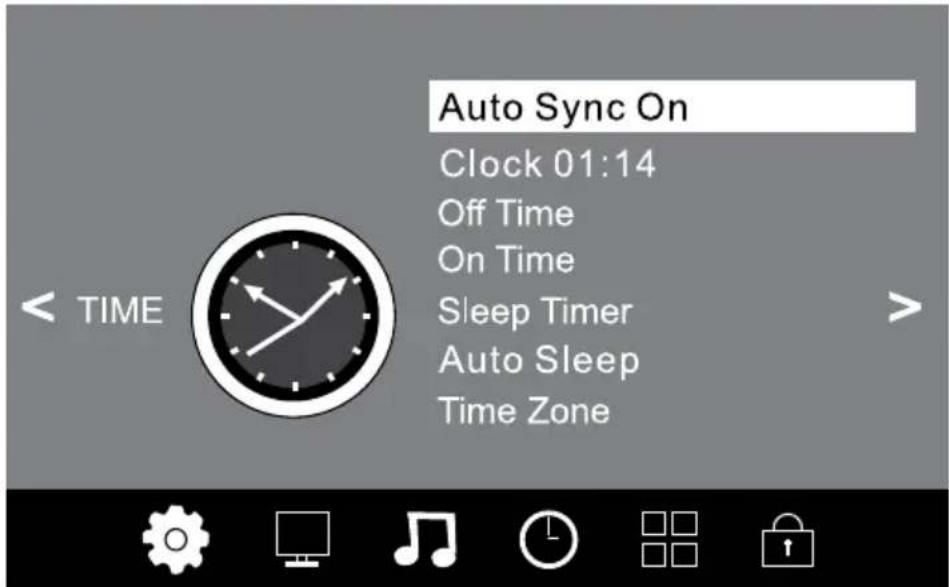 Krüger&Matz KM0255UHD - MENIUL SETARII OREI - 1