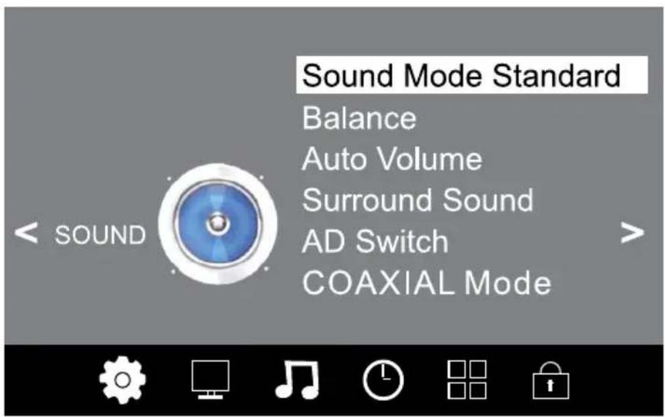 Krüger&Matz KM0255UHD - GELUIDSMENU - 1