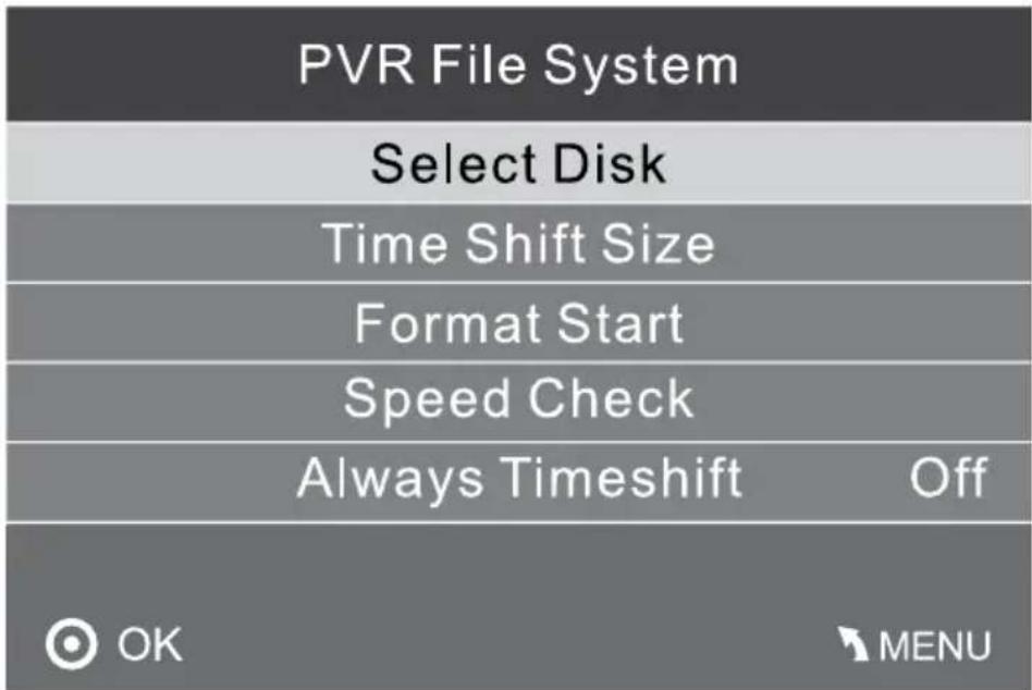 Krüger&Matz KM0255UHD - OPTIES MENU - 2