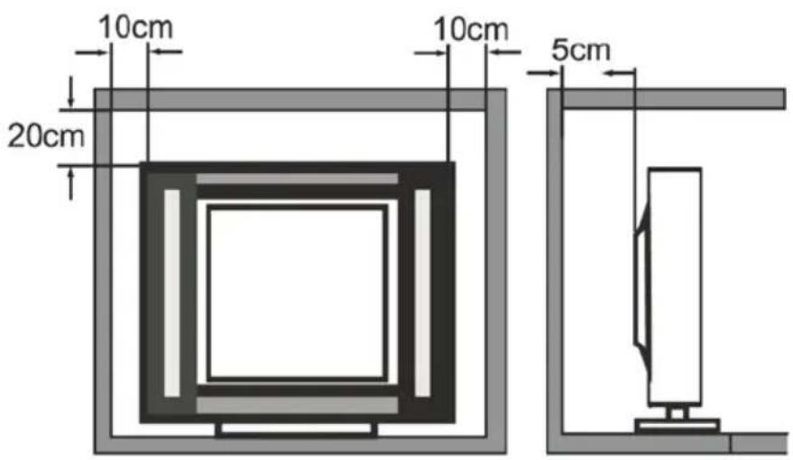 Krüger&Matz KM0255UHD - Minimum distances - 1
