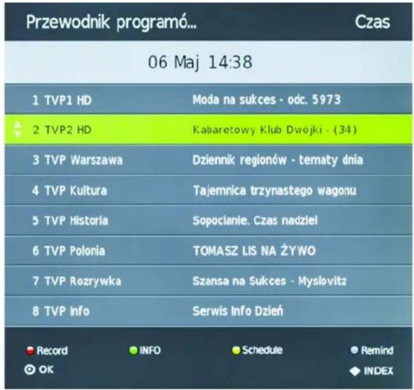 Krüger&Matz KM0255UHD - EPG (Elektroniczny przyzewodnik po programach) - 1