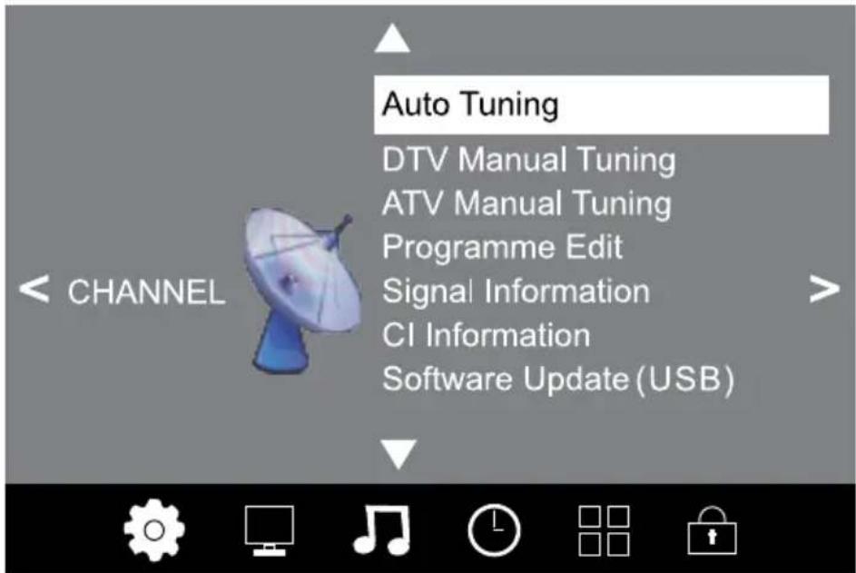 Krüger&Matz KM0255UHD - Automatisch DVB-C zoeken (kabelteilevisie) - 1