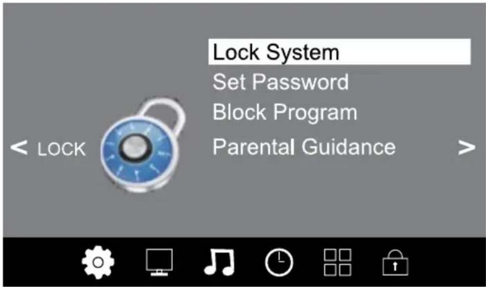 Krüger&Matz KM0255UHD - MENÜ BLOQUEO - 1