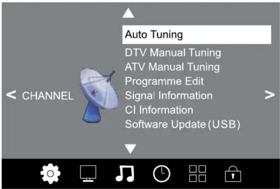 Krüger&Matz KM0255UHD - Cautare Automata (DVB-C) - 1