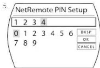 View Quest SusieQ - Configurazione PIN NetRemote - 4