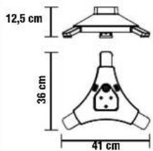 HK AUDIO E 835 - EF 45 Base (Trépied) - 2