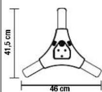 HK AUDIO E 835 - EF 45 Base (Trépied) - 3