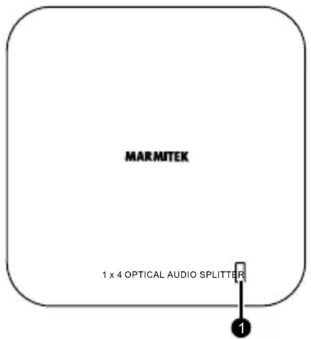 MARMITEK 1 x 4 OPTICAL AUDIO SPLITTER 1