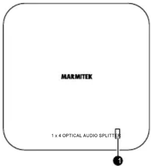 MARMITEK 1 x 4 OPTICAL AUDIO SPLITTER 1