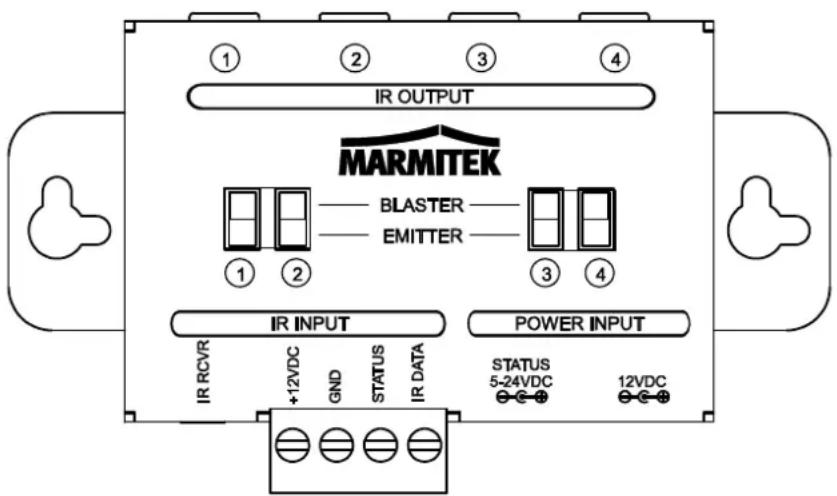 MARMITEK IR Control 1011 XTRA - Ingresso IR - 1