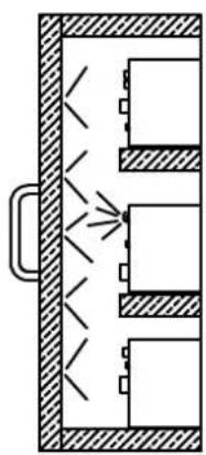 MARMITEK IR Control 1011 XTRA - Colocacion del cable de extension IR con un blaster LED - 3