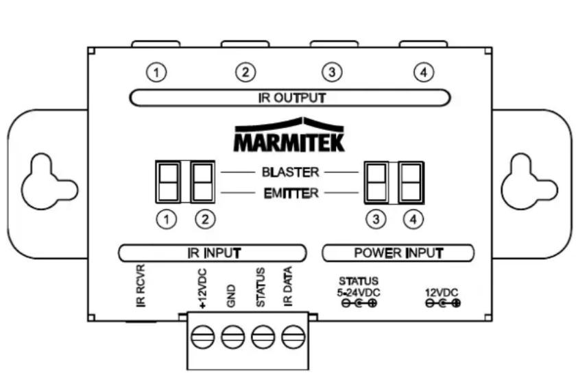MARMITEK IR Control 1011 XTRA - SCHRAUBTERMINAL: - 1
