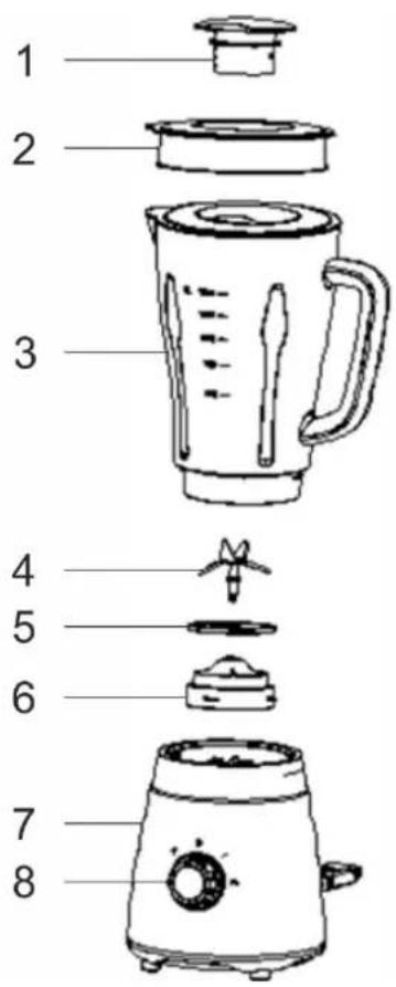 Exquisit MU 3001 we - Lieferzubehör - 1