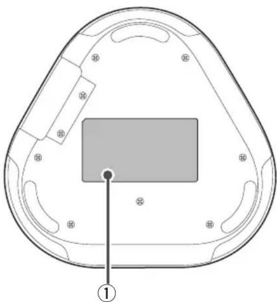 YAMAHA YVC330 - Parte inferiore - 1