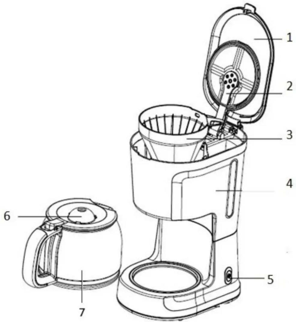 Exquisit KA 6501 we - Leveringsomvang/apparaatonderdelen - 1