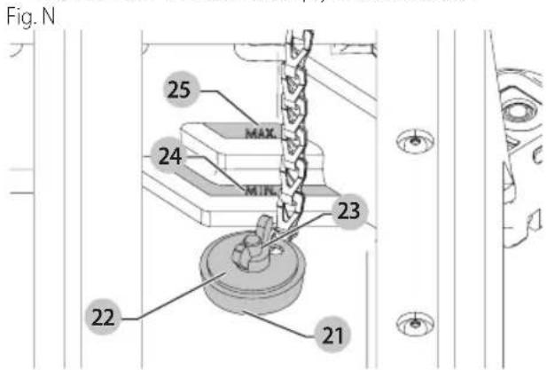 Porter-Cable PCE980 - Filling and Draining the Water Reservoir (Fig. N) - 1