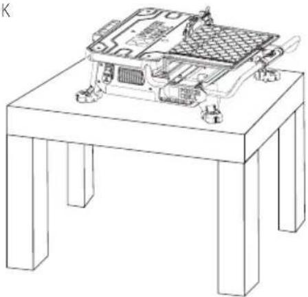 Porter-Cable PCE980 - Tool Placement (Fig. K) - 1