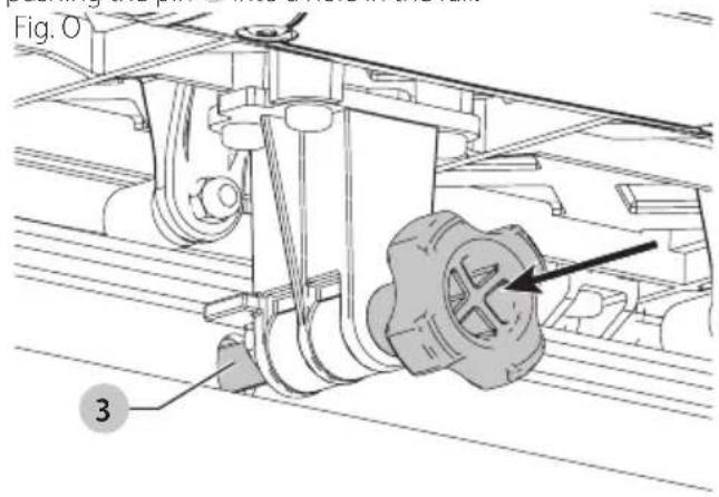 Porter-Cable PCC780 - Locking the Cutting Cart (Fig. 0) - 1