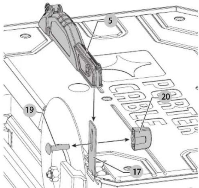 Porter-Cable PCC780 - Ensamble (Fig. A, C–I) - 6
