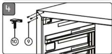 Zephyr Presrv PRW24C02AGADA - Reversing the Door Swing of Your Appliance - 4