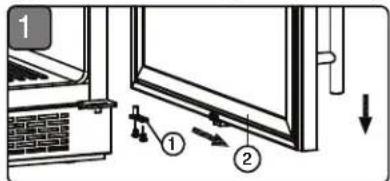 Zephyr Presrv PRW24C02AGADA - Reversing the Door Swing of Your Appliance - 1