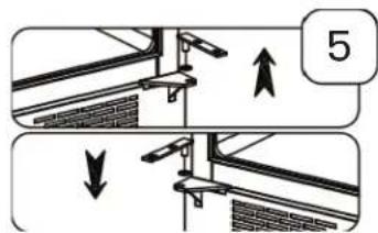 Zephyr Presrv PRWB24F02AG - Inversion de l'ouverture de la porte de votre appareil - 5