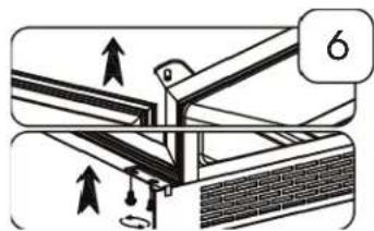 Zephyr Presrv PRWB24F02AG - Inversion de l'ouverture de la porte de votre appareil - 6