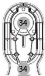 DEWALT DCST970 - Replacing Guard (Fig. P, Q) - 1