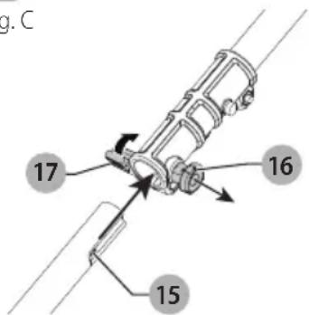 DEWALT DCST970 - Ensamblaje de la barra (FIG A, C) - 1