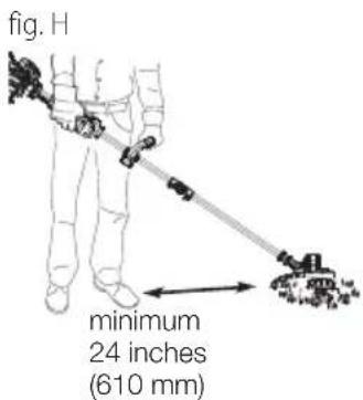 DEWALT DCST970 - Trimming (Fig. G, H) - 2